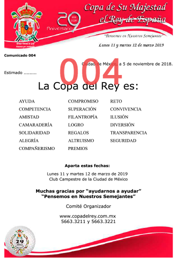 Comunicado 004