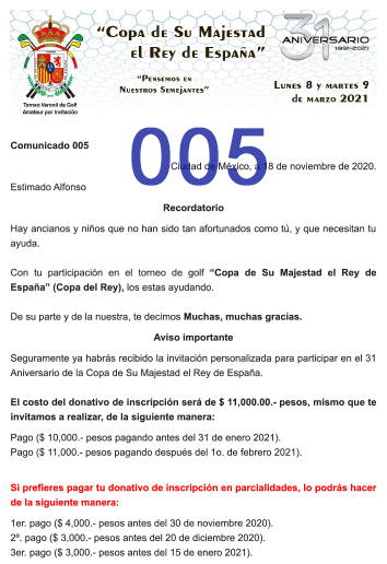 Comunicado
