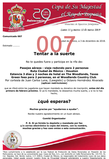 Comunicado 007