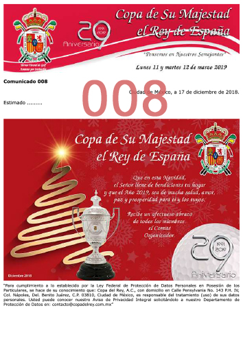 Comunicado 008