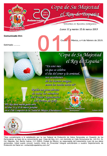 Comunicado 011