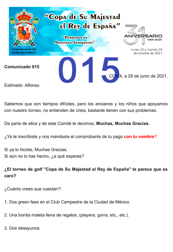 Comunicado
