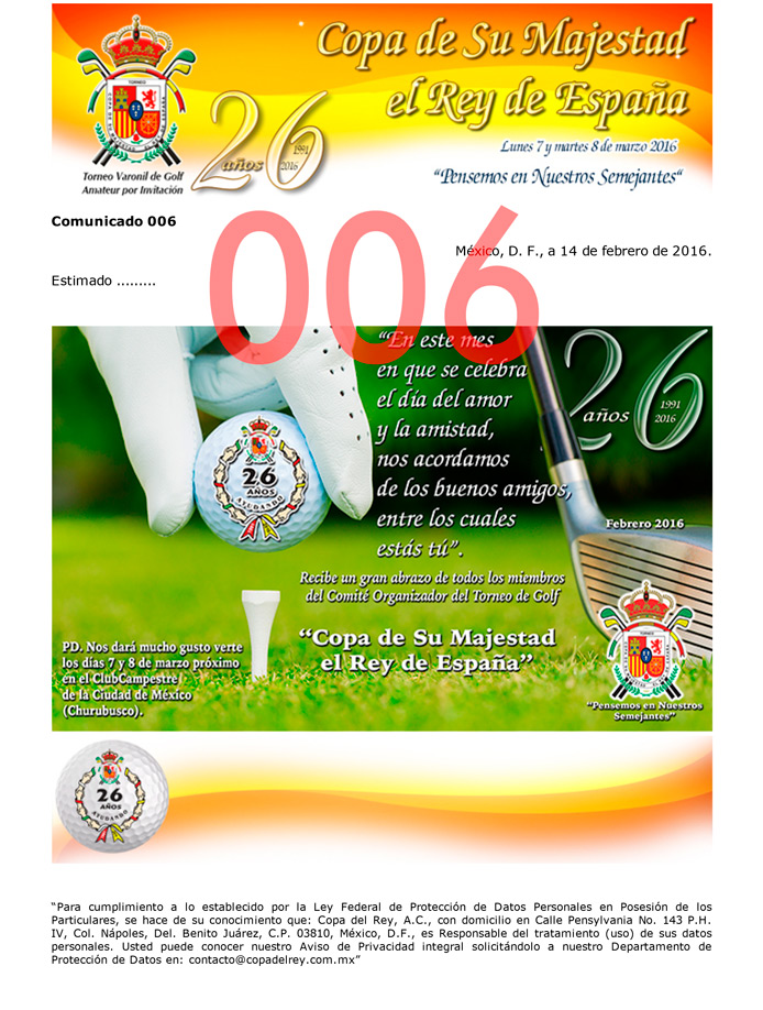 Comunicado 001
