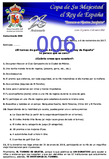 Comunicado 006