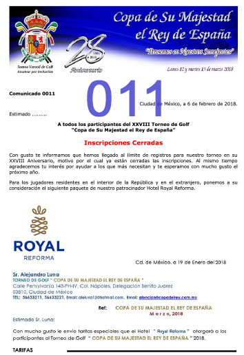 Comunicado 011