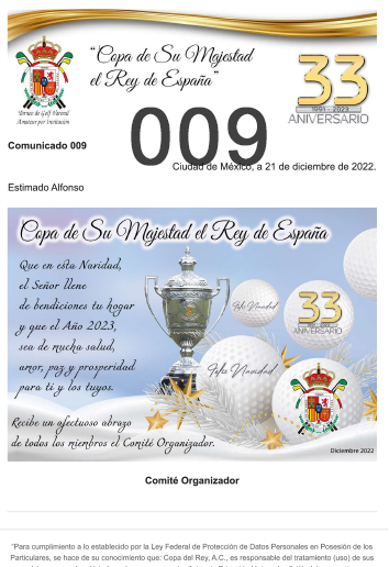 Comunicado 001