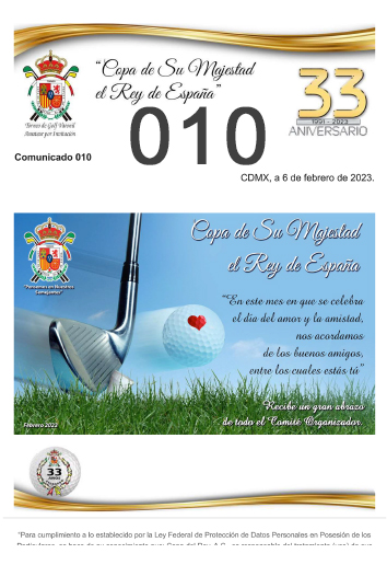 Comunicado 002