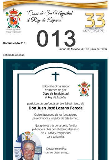 Comunicado 001