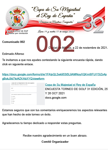 Comunicado 002