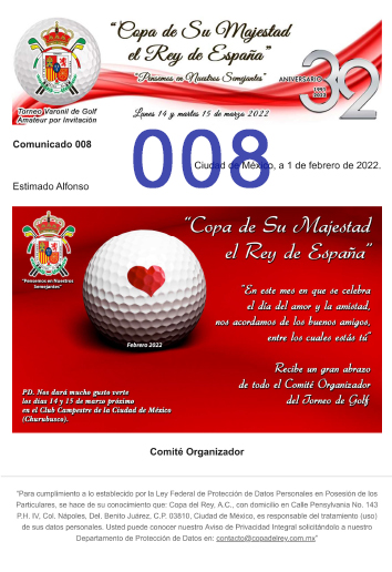 Comunicado 001