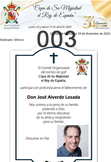 Comunicado 003