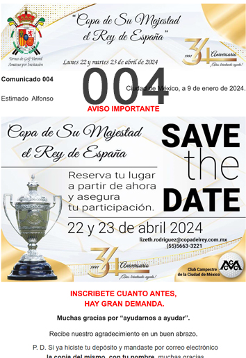 Comunicado 001